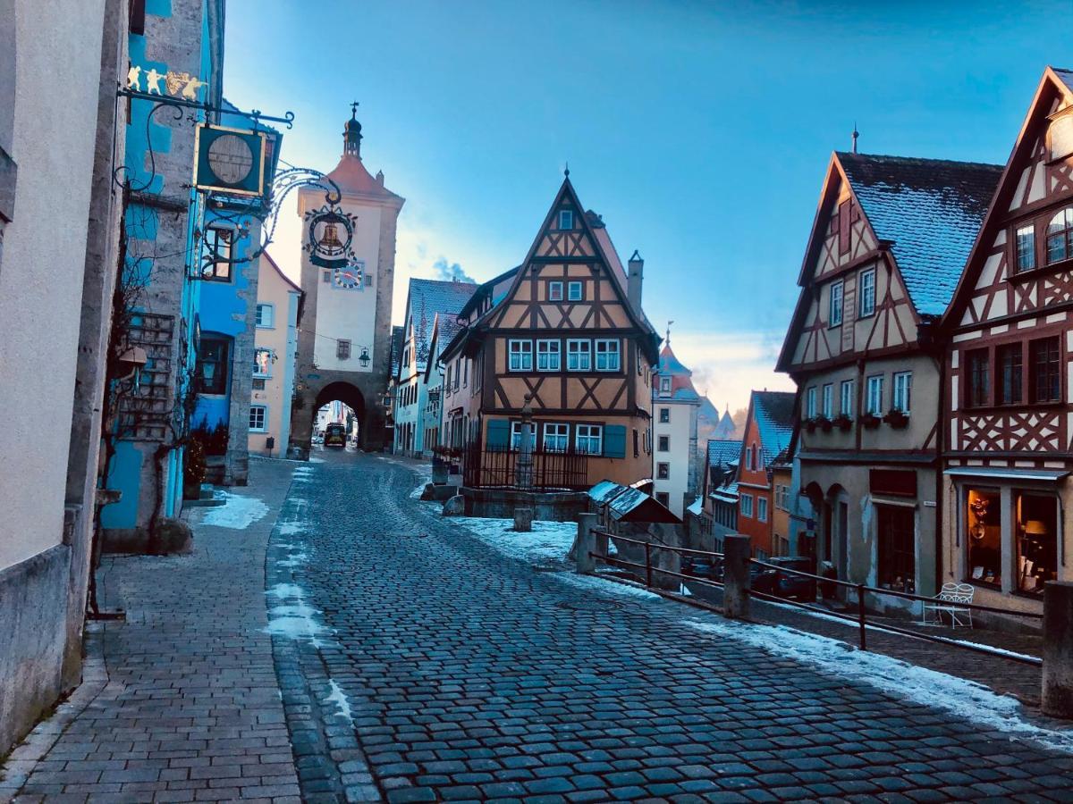 Hotel Bayerischer Hof à Rothenburg ob der Tauber Extérieur photo