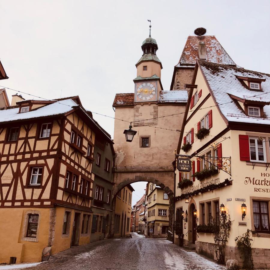 Hotel Bayerischer Hof à Rothenburg ob der Tauber Extérieur photo